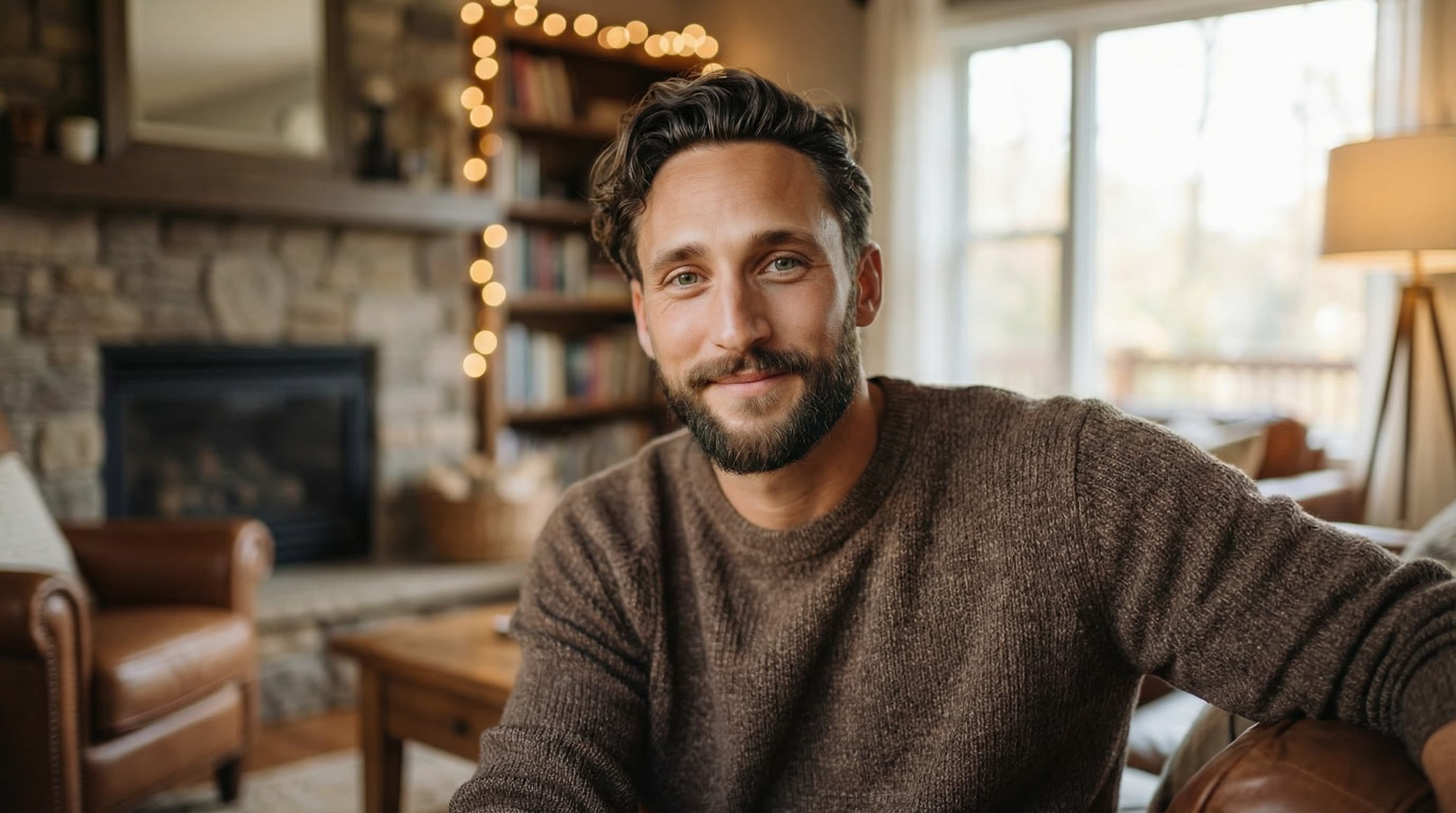Ethan — cozy living room avatar