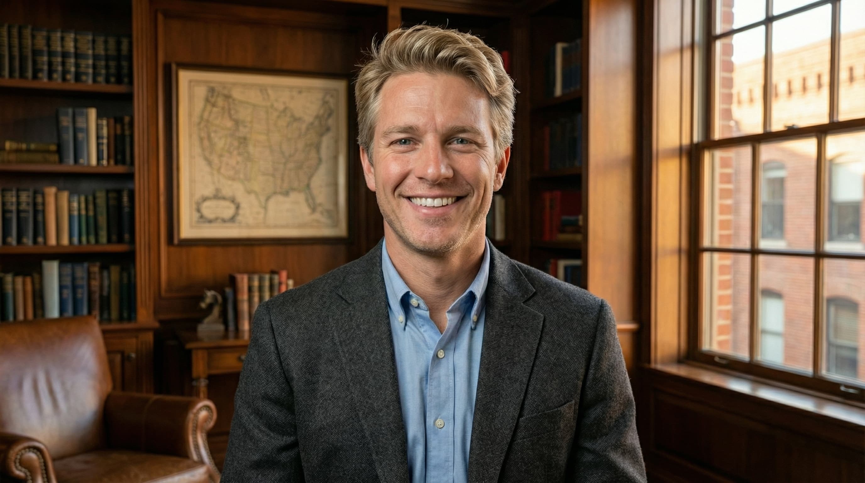James — executive study avatar