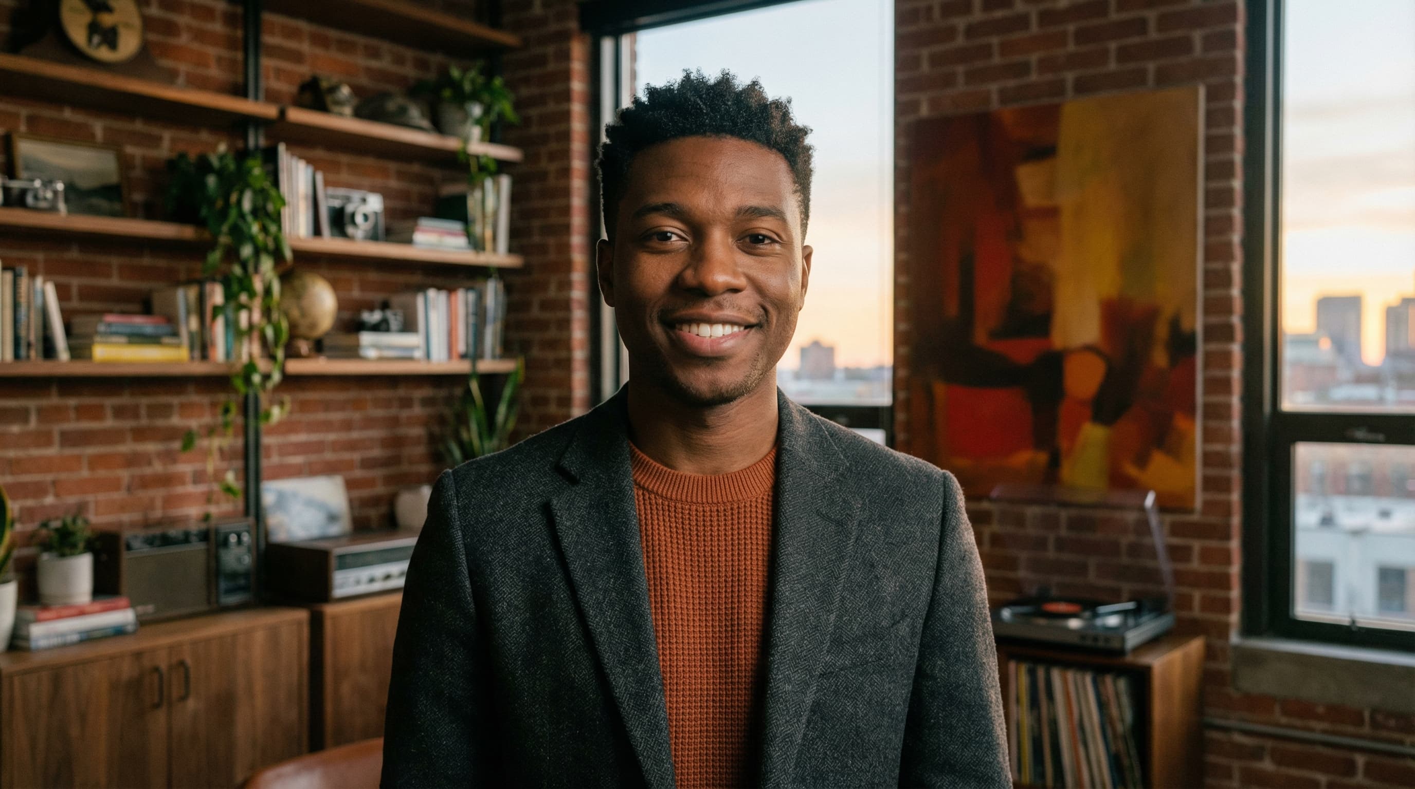 Marcus — creative loft avatar